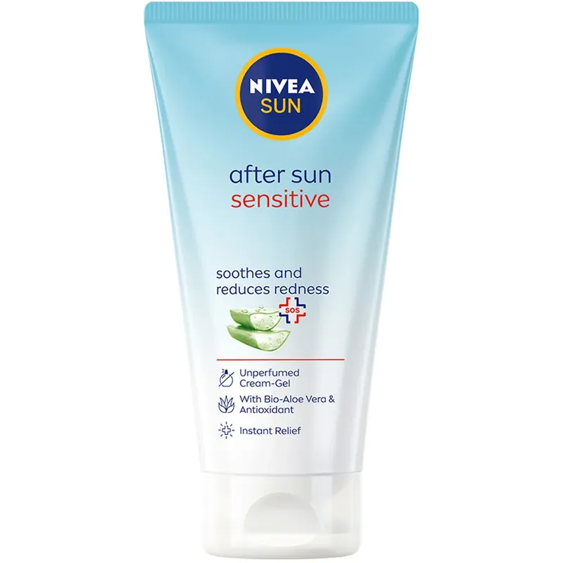 NIVEAAfter Sun Sensitive Cream-Gel 175 ml Uusi Malli