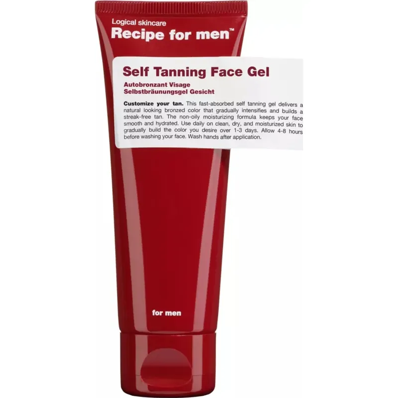 Recipe for menSoft Self Tanning Gel Turvallinen Maksu
