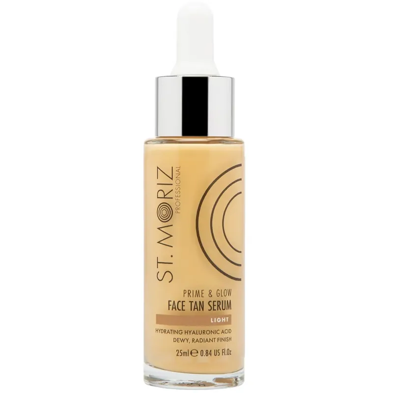 Heti Saatavilla St MorizPro Prime & Glow Face Tan Serum Light 25 ml