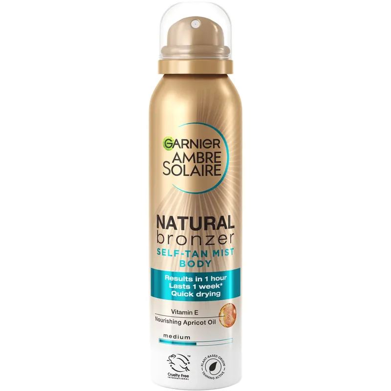 GarnierAmbre Solaire Natural Bronzer Self tan MistBody 150 ml Osta Nyt