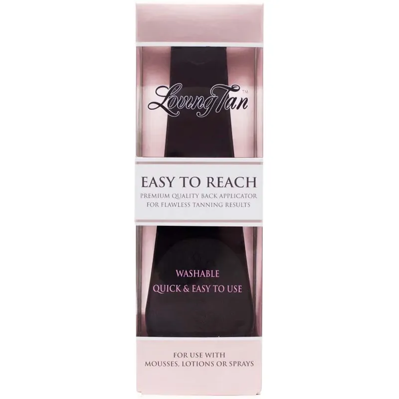 Turvallinen Maksu Loving TanEasy To Reach Back ApplicatorBlack 1 pcs