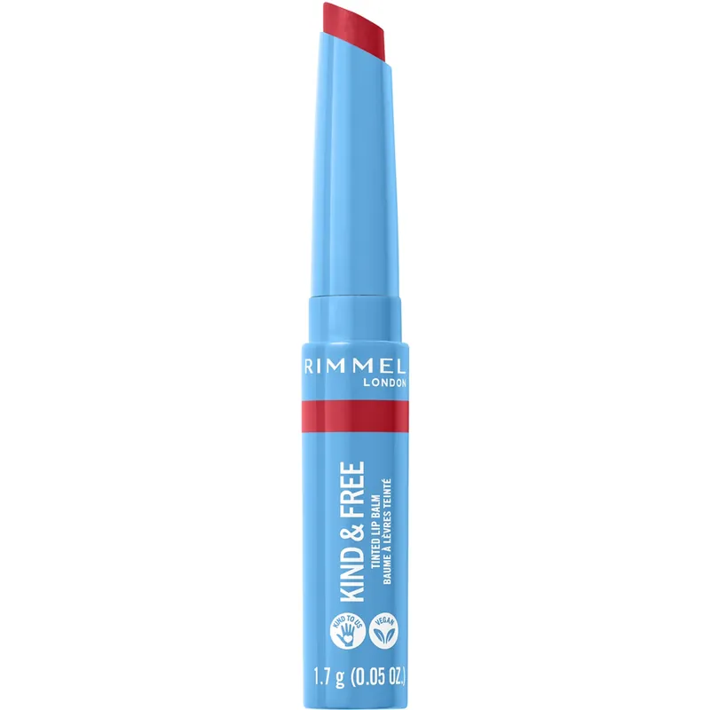 Rimmel LondonKind&free Lipbalm005 Cherry Red 1,7 g Asiakkaiden Suosikki