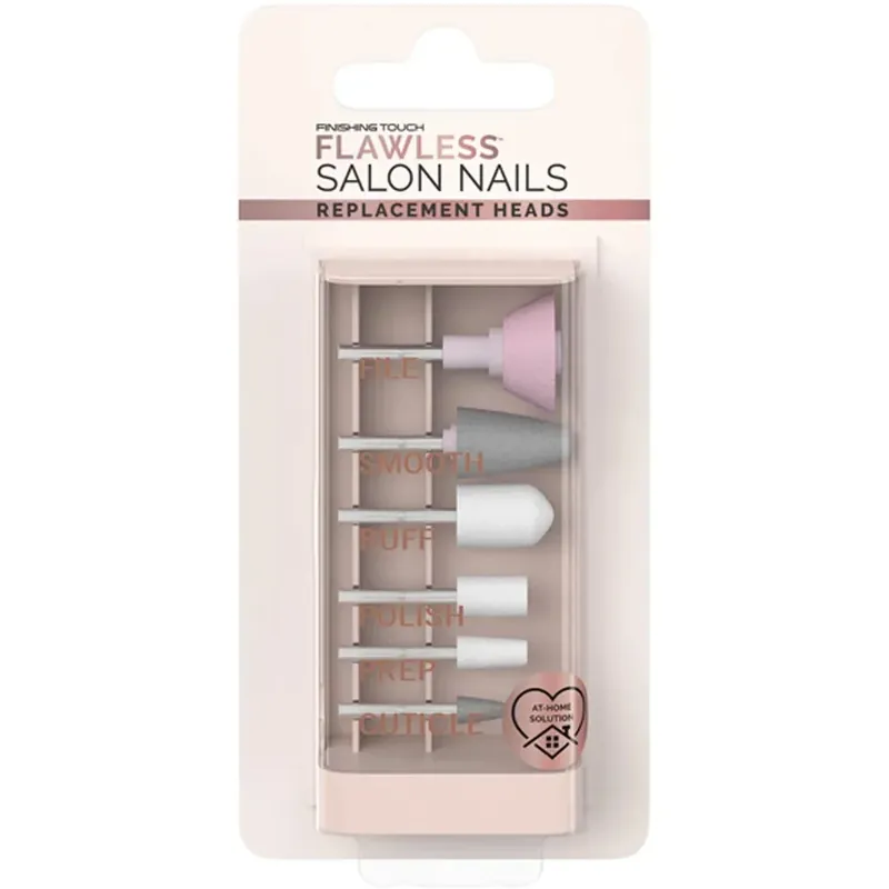 FlawlessFT FLAWLESS NAILS 6 PCS REPLACEMENT HEADS Turvallinen Maksu