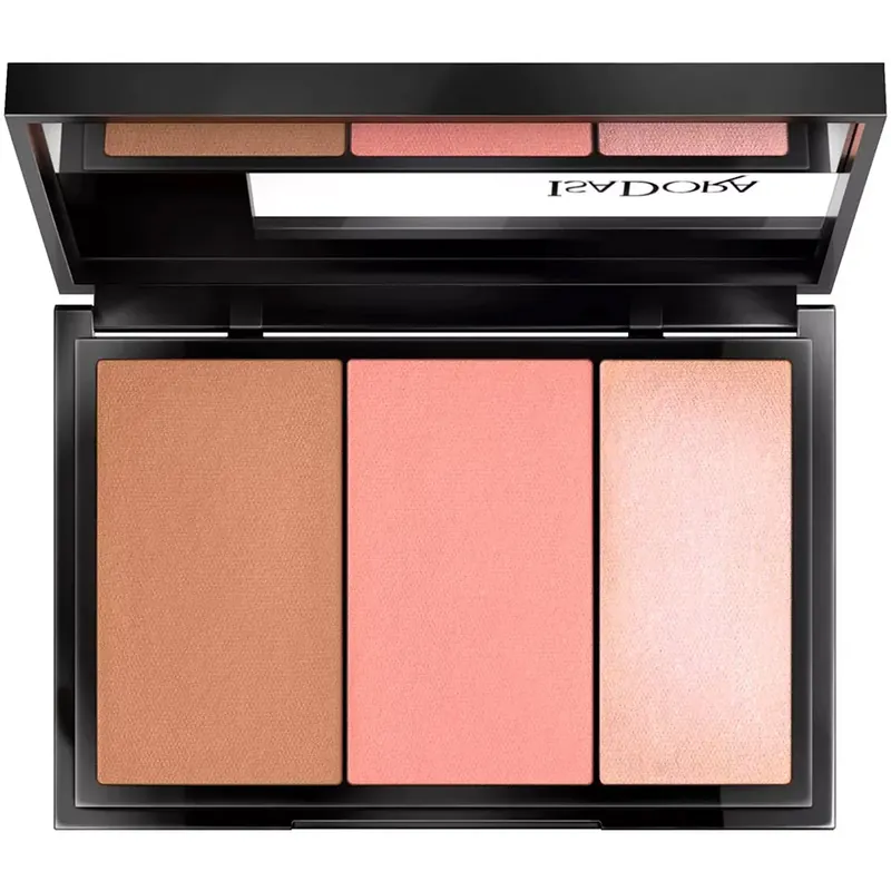 Asiakkaiden Suosikki IsaDoraFace Sculptor 3-in-1 Palette62 Cool Pink 12 g