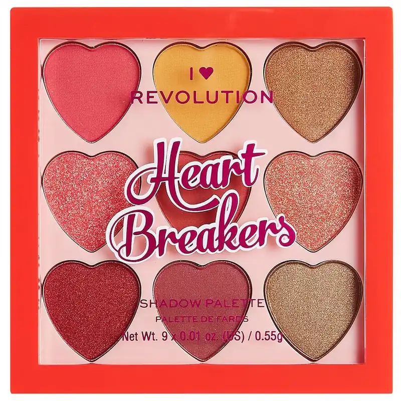 Suosittu Makeup RevolutionI Heart Heartbreakers Courage Eyeshadow Palette