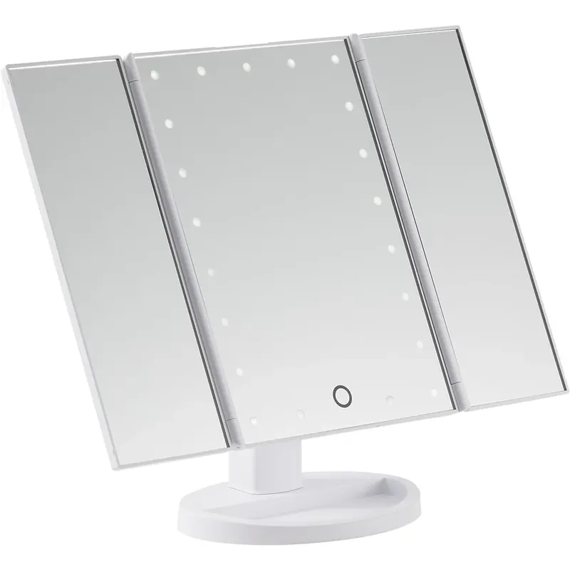 Suoraan Valmistajalta Browgame CosmeticsOriginal Tri Folded Lighted Mirror