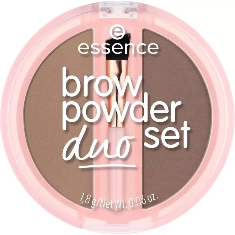 essenceBrow Powder Duo Set01 Light 1,8 g Pikatoimitus