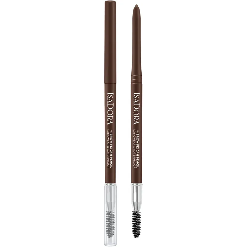 IsaDoraThe Brow Fix 24h Pencil Longwear & WaterproofDark Brown 0,3 g Nopea Toimitus