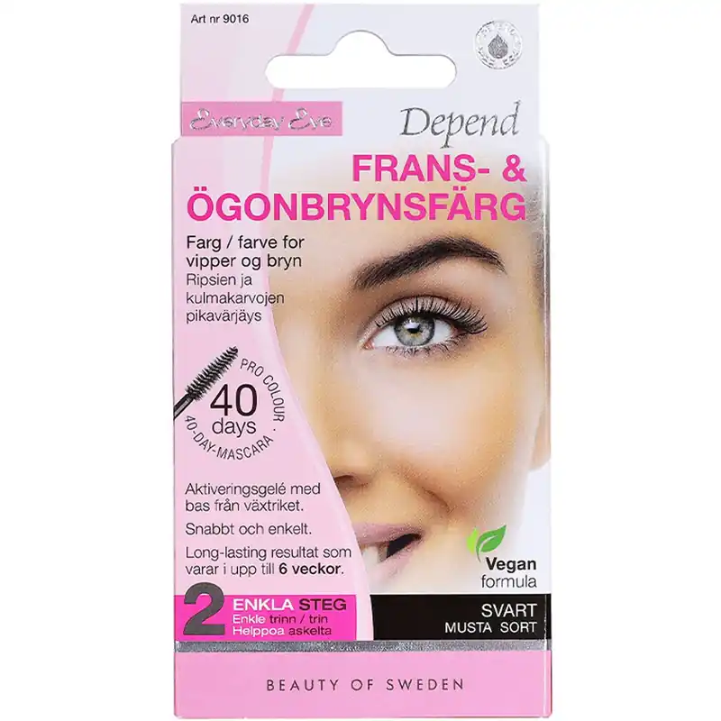 Viikonlopputarjous DependLash & Eyebrow ColourBlack 1 pcs