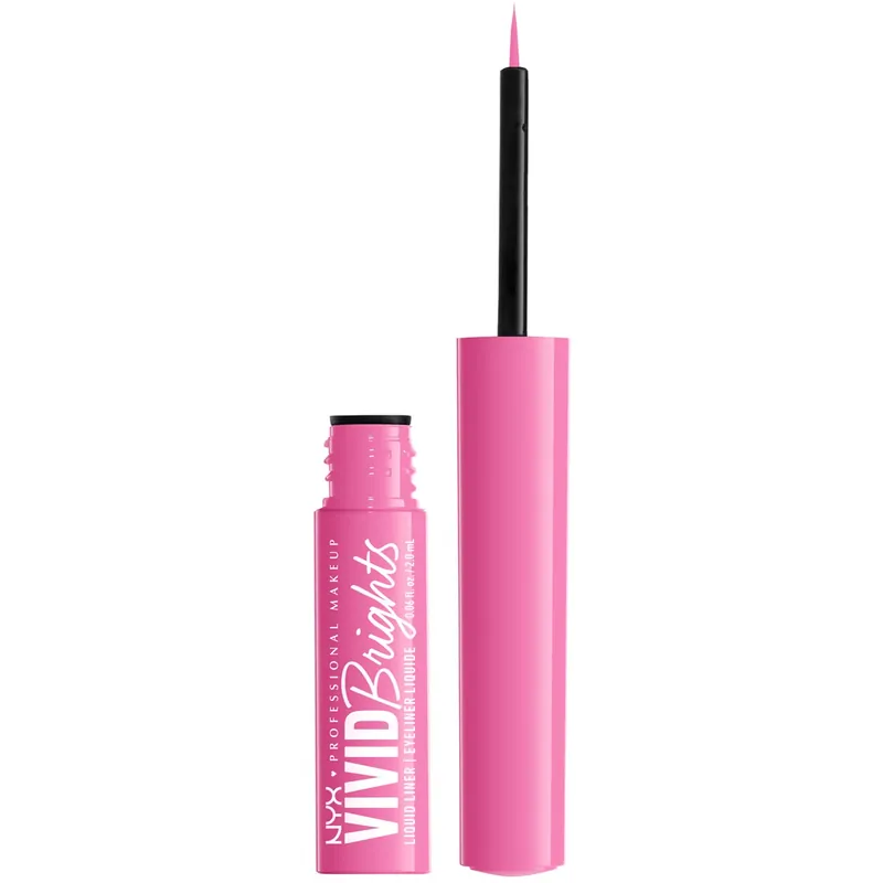 Poisto NYX Professional MakeupVivid Brights Liquid LinerDon‘t Pink Twice 08