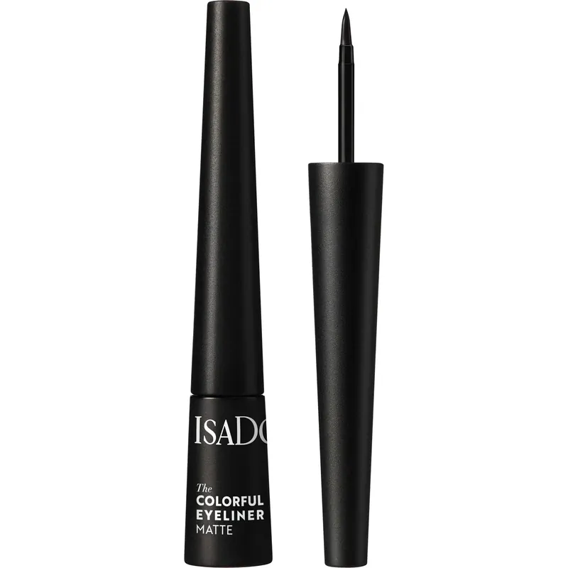 IsaDoraColorful Eyeliner10 Black 2,5 ml Uusi Kokoelma