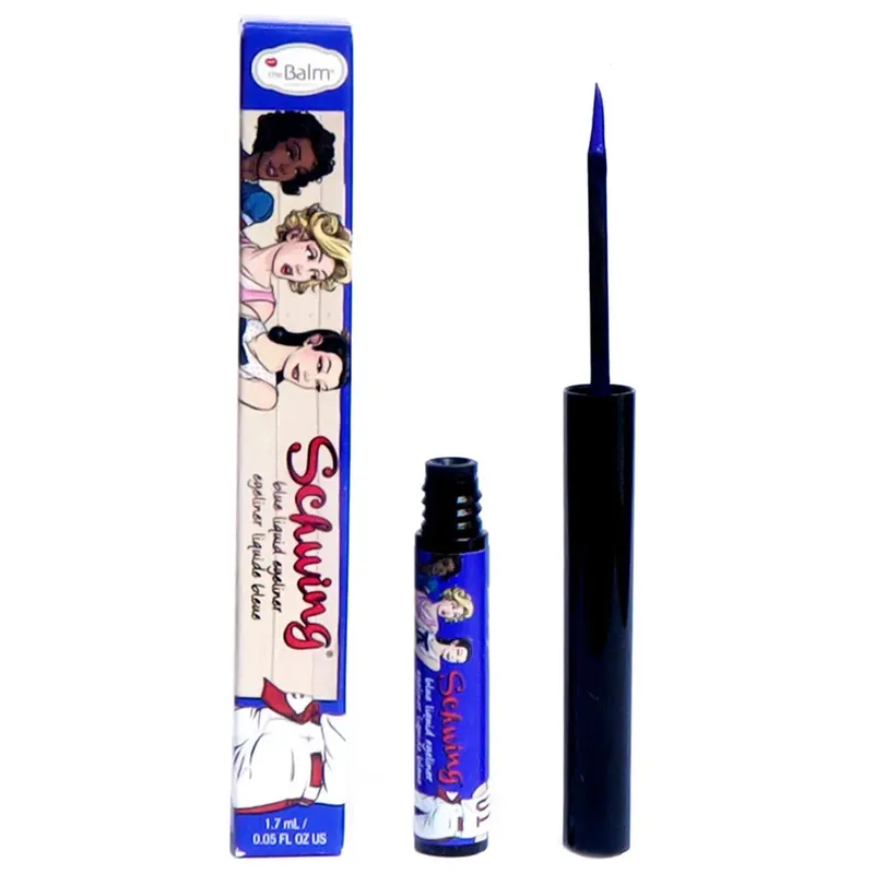 Nopea Toimitus the BalmSchwing! Liquid EyelinerSapphire Blue 1,7 ml