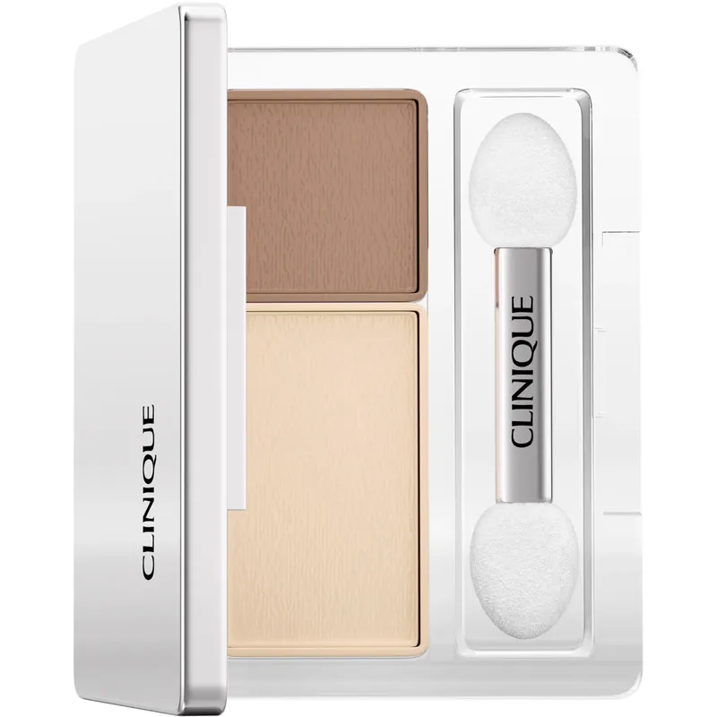 Nopea Toimitus CliniqueAll About Shadow DuoIvory Bisque / Bronze Satin 1,7 g