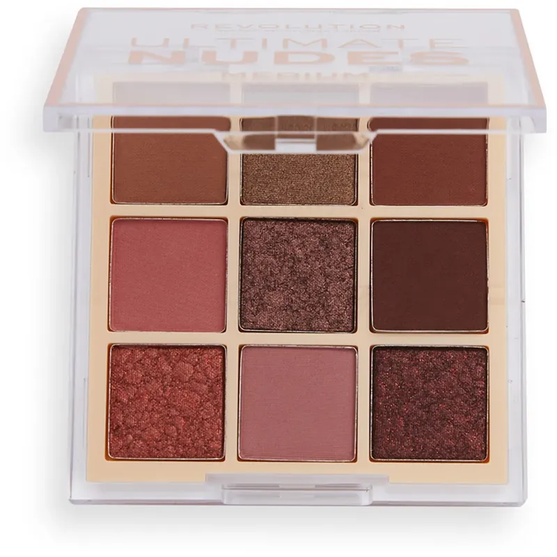 Makeup RevolutionUltimate Nudes Eyeshadow Palette 8,1 g Alkuperäinen