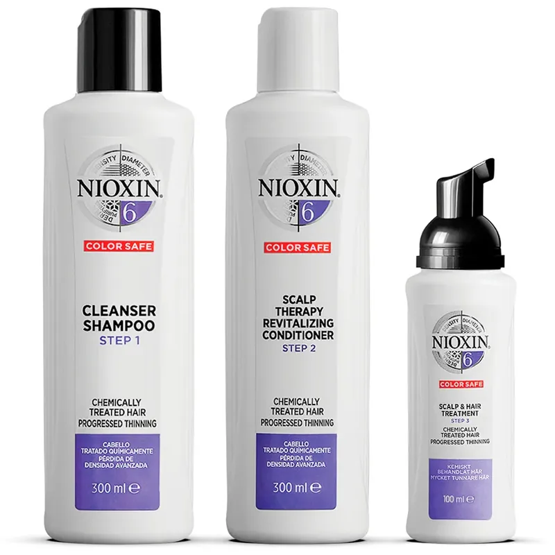 Tilaa Heti NioxinLoyalty Kit System 6Shampoo, Conditioner & Treatment 700 ml