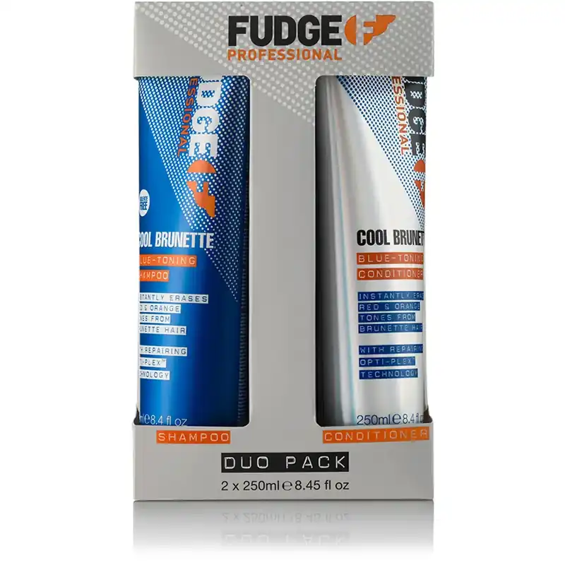 FudgeCool Brunette DuoShampoo & Conditioner 2x250ml Kuuma Tarjous