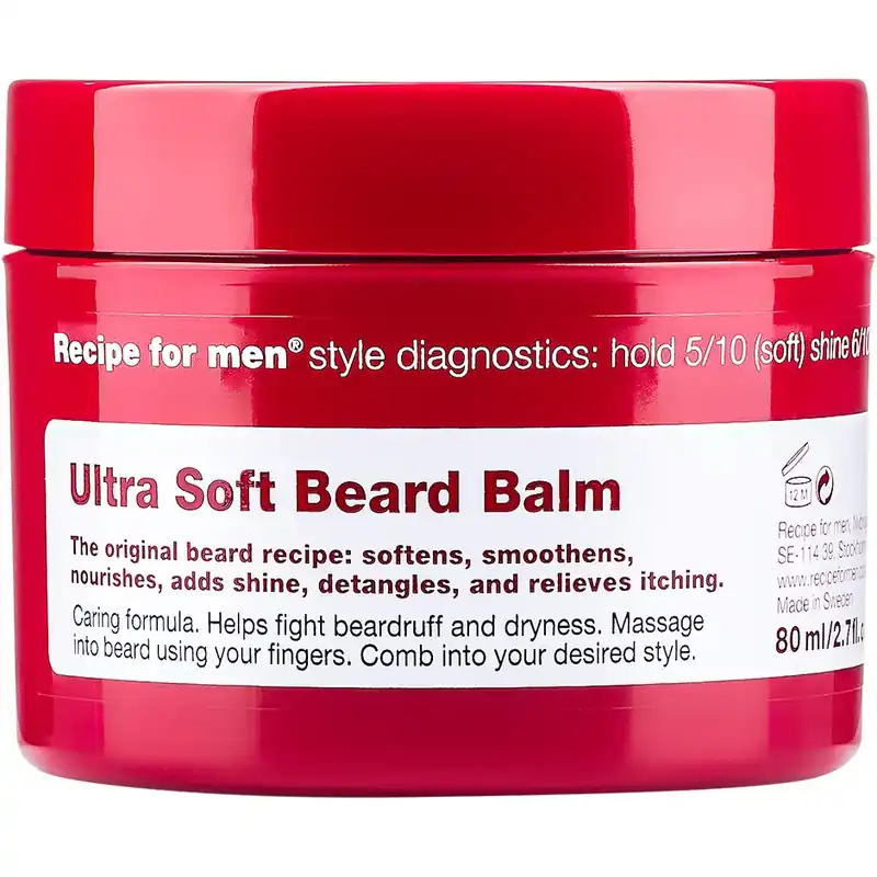 Recipe for menUltra Soft Beard Balm 80 ml Sertifioitu