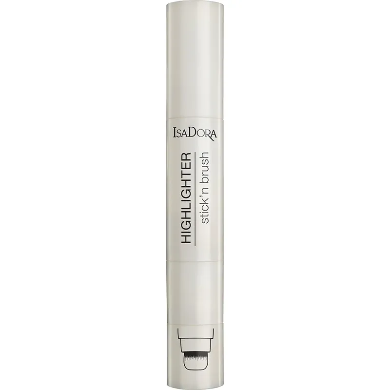 Korkea Laatu IsaDoraHighlighter Stick‘n BrushPink Pearl 3,6 g