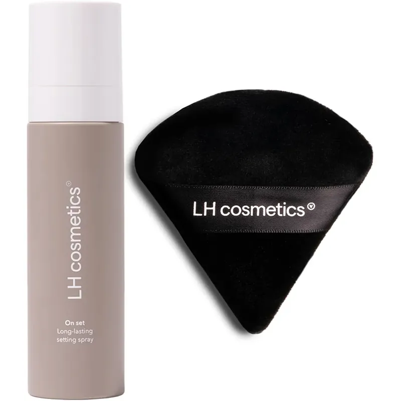 LH cosmeticsThe Powder Puff & On Set-Long-Lasting Spray Eniten Myyty