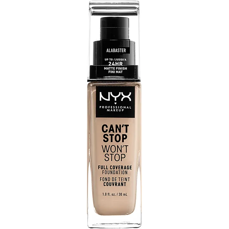 NYX Professional MakeupCan‘t Stop Won‘t Stop FoundationAlabaster 30 ml Paras Hinta