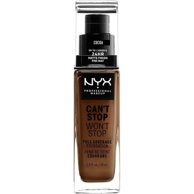 NYX Professional MakeupCan‘t Stop Won‘t Stop FoundationCocoa 30 ml Uusi Kokoelma