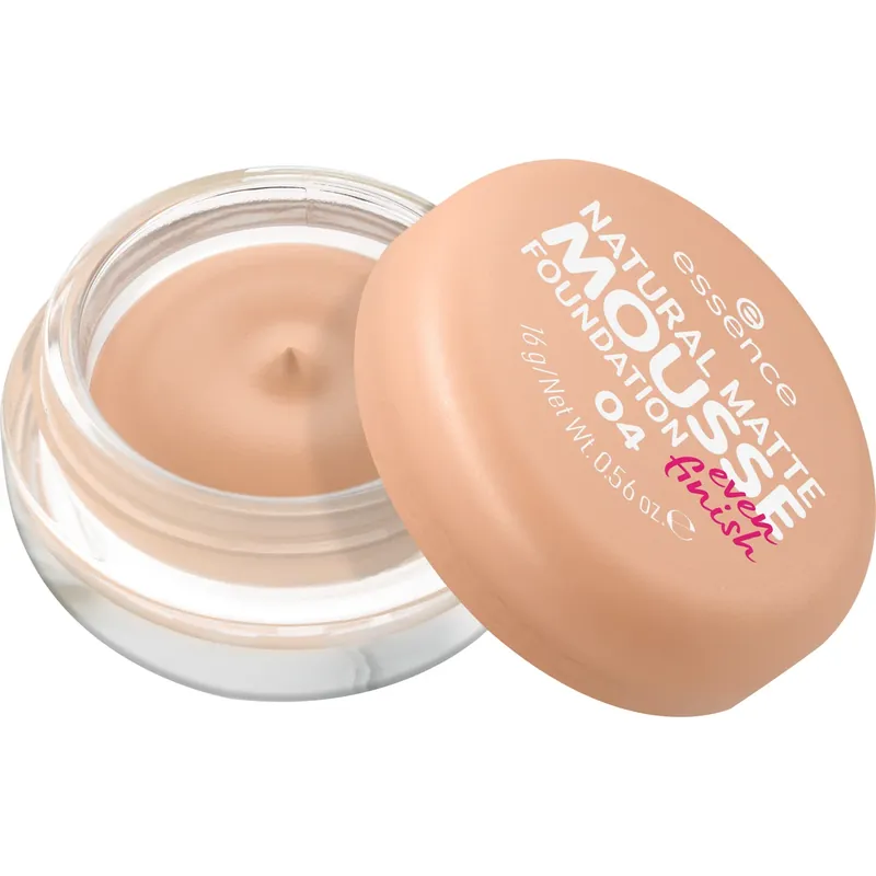 Alennettu essenceNatural Matte Mousse Foundation04 16 g