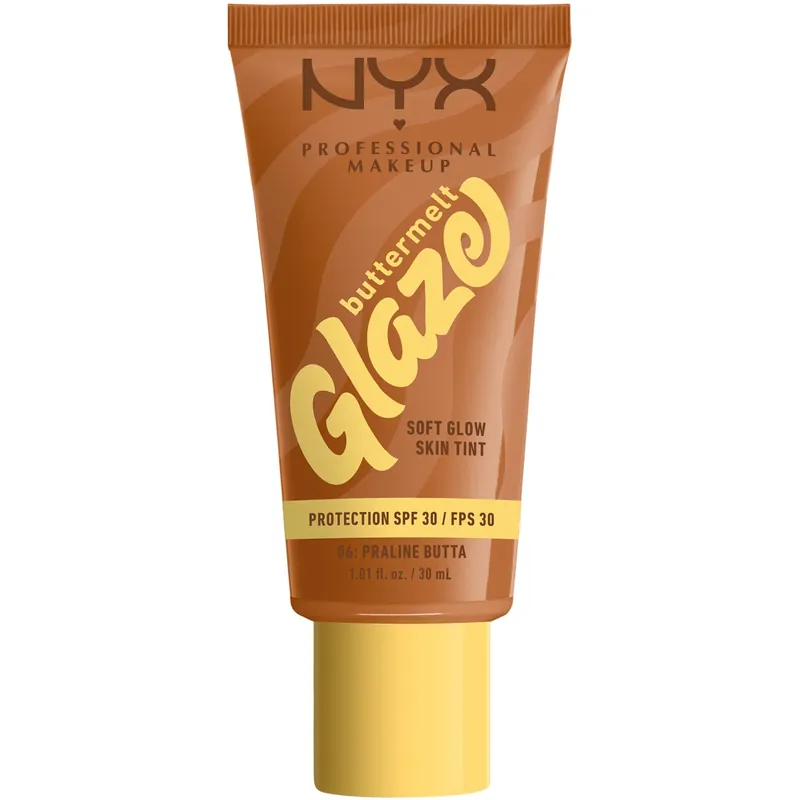 Tarjous NYX Professional MakeupButtermelt Glaze Skin Tint SPF30 Foundation06 Praline Butta 30 ml