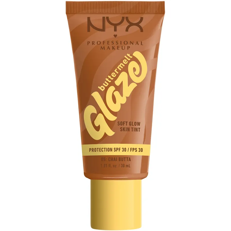 Kampanjahinta NYX Professional MakeupButtermelt Glaze Skin Tint SPF30 Foundation05 Chai Butta 30 ml