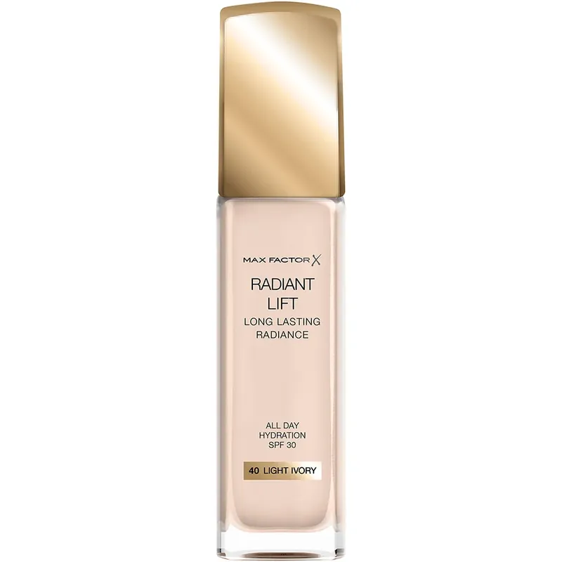 Lähetetään Heti Max FactorRadiant Lift Foundation40 Light Ivory SPF 30 30 ml