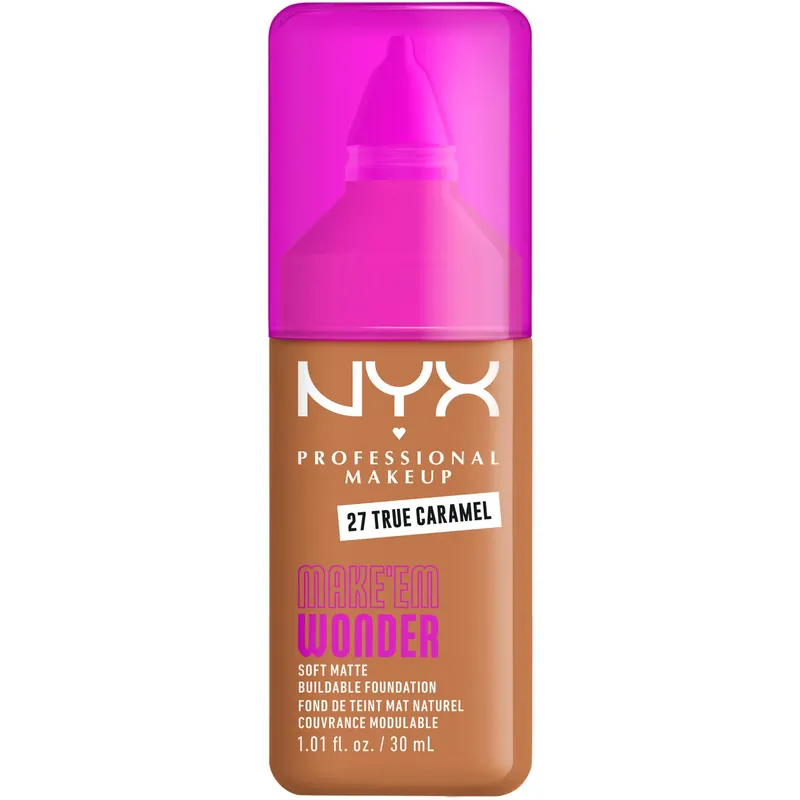 NYX Professional MakeupMake Em Wonder Foundation27 True Caramel 30 ml Rajoitettu Tarjous