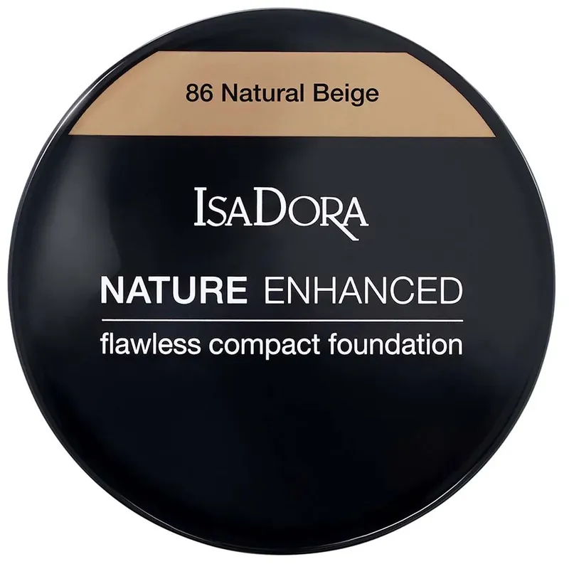 Alennettu Hinta IsaDoraNature Enhanced Flawless Compact FoundationNatural Beige