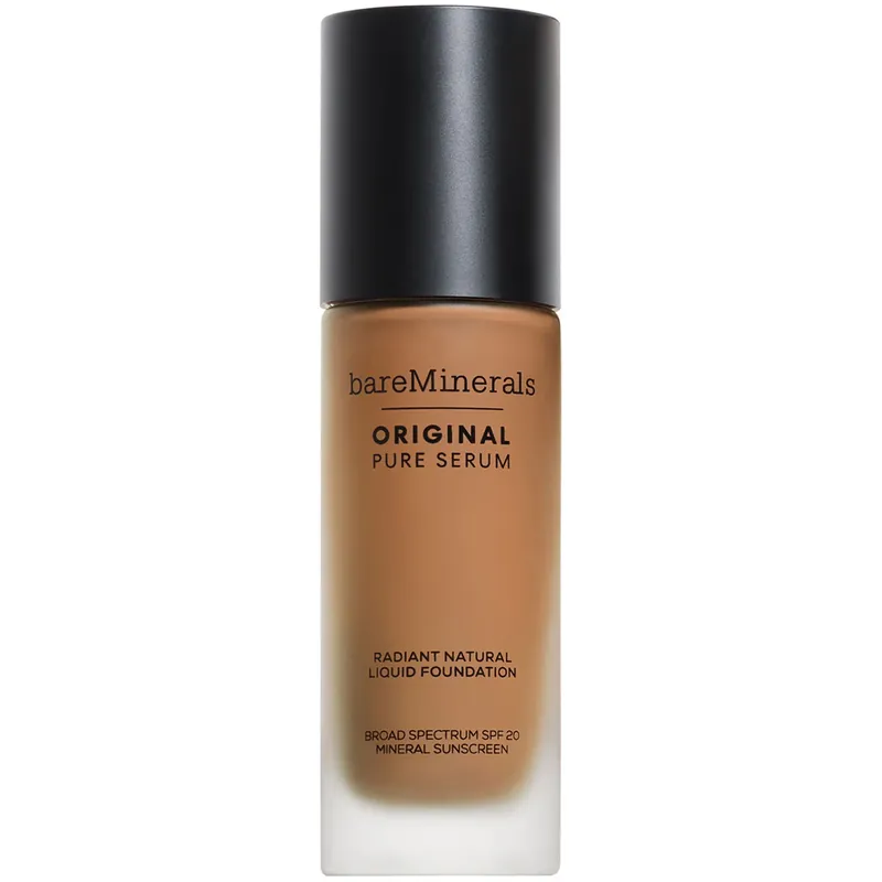 bareMineralsORIGINAL Pure Serum Liquid Foundation SPF20Medium Deep Warm 4.5 30 ml Tarjous