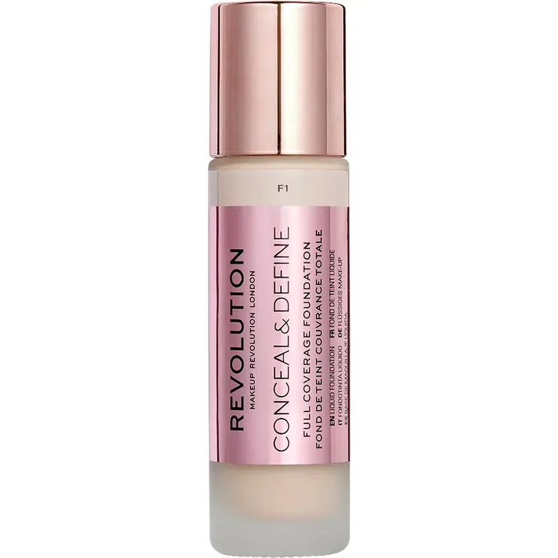 Makeup RevolutionConceal & Define FoundationF1 23 ml Suoraan Valmistajalta