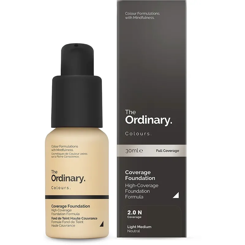 The OrdinaryCoverage Foundation2.0 N Light Medium Neutral Alennettu