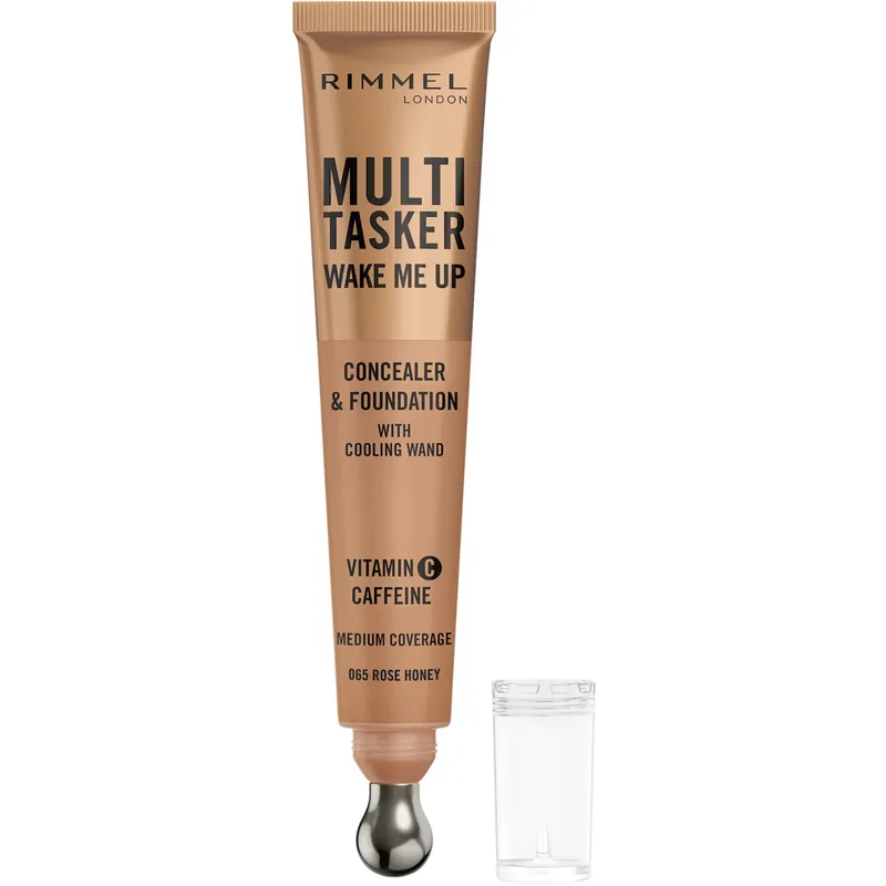 Rimmel LondonMulti Tasker Wake Me Up Concealer & FoundationRose Honey 065 20 ml Osta Verkossa