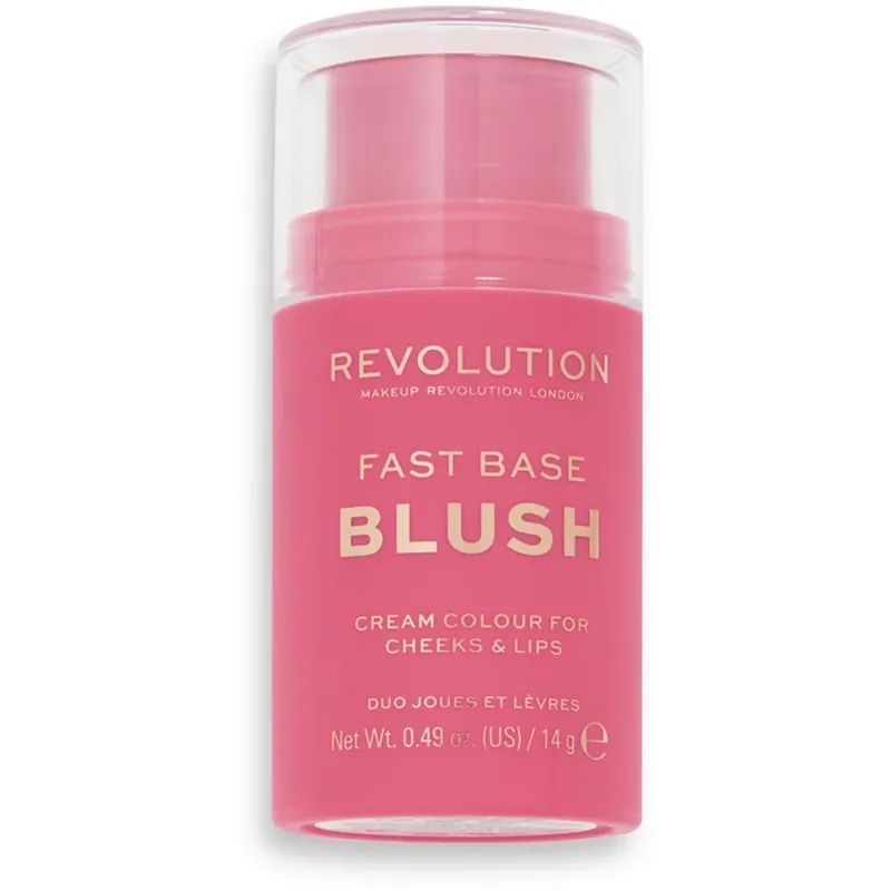 Makeup RevolutionFast Base Blush StickRose 14 g Korkea Laatu