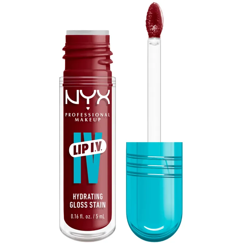 Erikoistarjous NYX Professional MakeupLip I.V. Hydrating Gloss Stain13 Cranberry Splash 5 ml