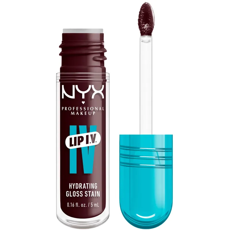 Tilaa Nyt NYX Professional MakeupLip I.V. Hydrating Gloss Stain14 Mauve N Moist! 5 ml