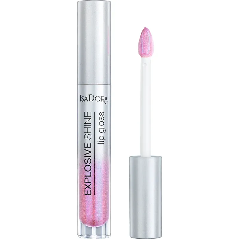 Nopea Toimitus IsaDoraExplosive Shine Lip Gloss90 Fuchsia Punch 3.5 ml