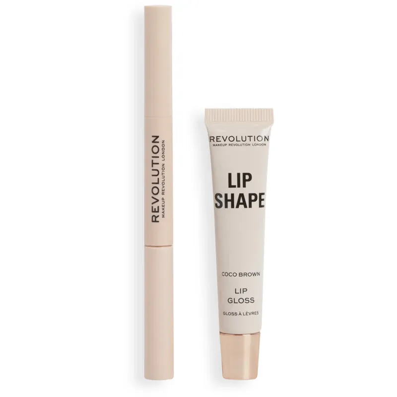 Makeup RevolutionLip Shape KitCoco Brown 10,5 ml Merkkituote