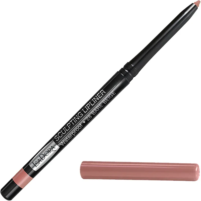 Viikonlopputarjous IsaDoraSculpting Lipliner Waterproof28 Bare Beige 0.3 g