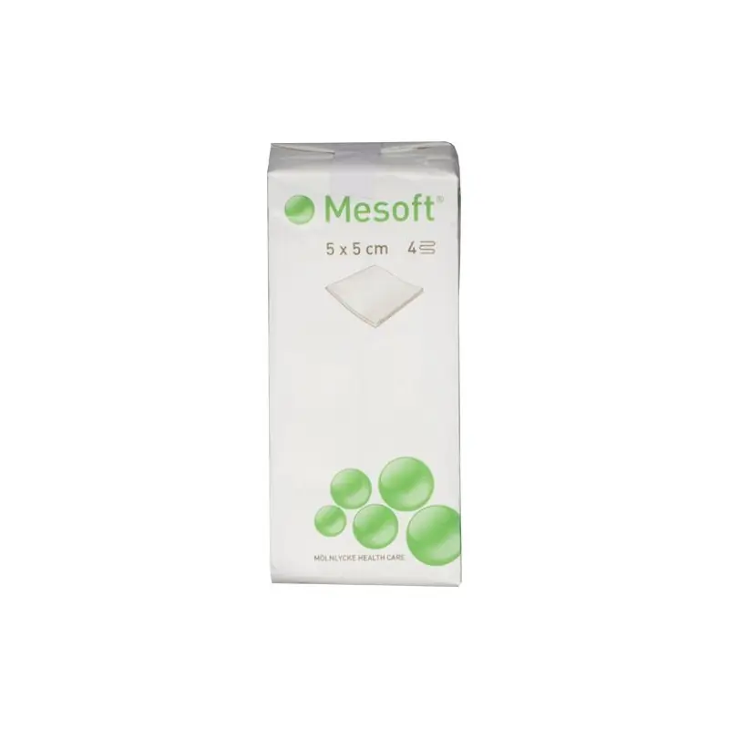 Mesoft Nonwoven swabs 5*5 cm 100pcs Turvallinen Maksu