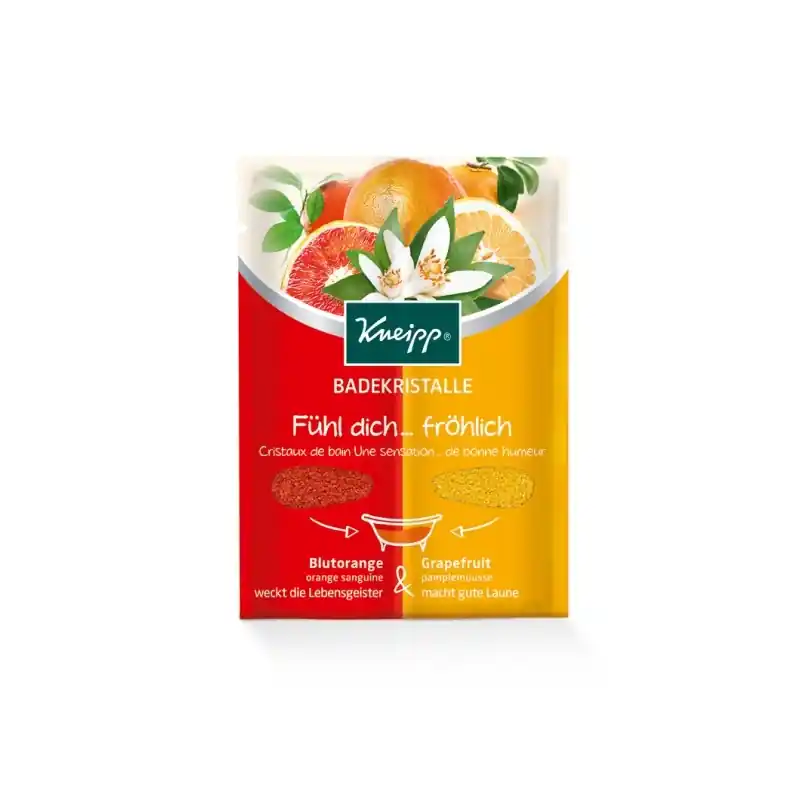 Tarjoushinta Kneipp Mineral Bath Crystals Red Orange & Grapefruit 2x30 g