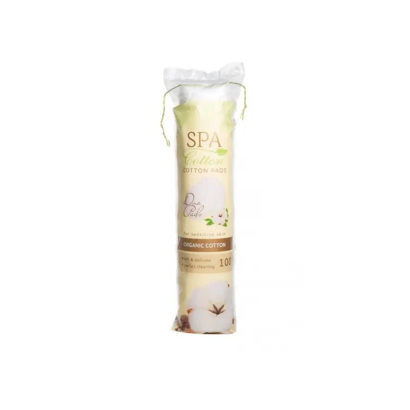 Spa Cotton Vanulappu Organic 100kpl Uusi Malli