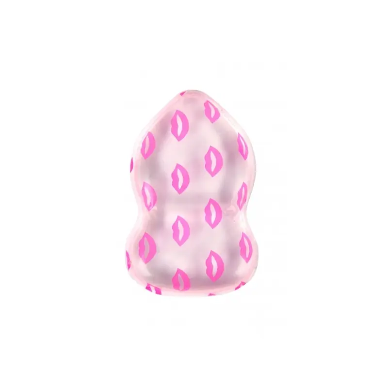 Osta Verkossa BYS Meikkisieni Silicone Blending Sponge Eskimo Clear with Pink Lips