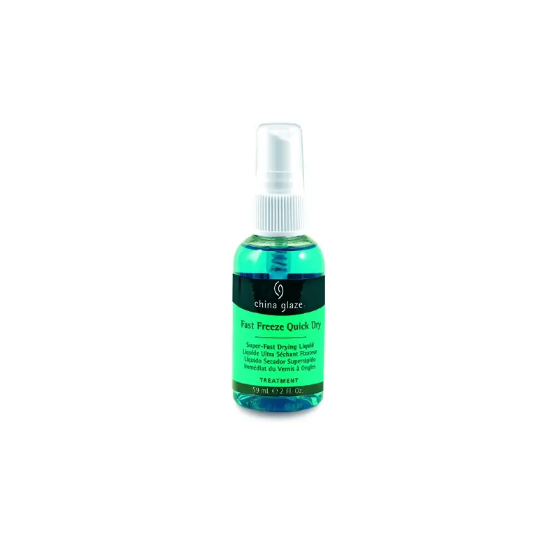 China Glaze Kynsilakan pikakuivattaja Fast Freeze Quick Dry Spray 59ml Nopea Toimitus