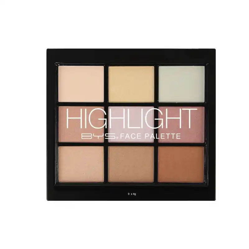 Älä Missaa BYS Korostuspaletti 9 pc HIGHLIGHT