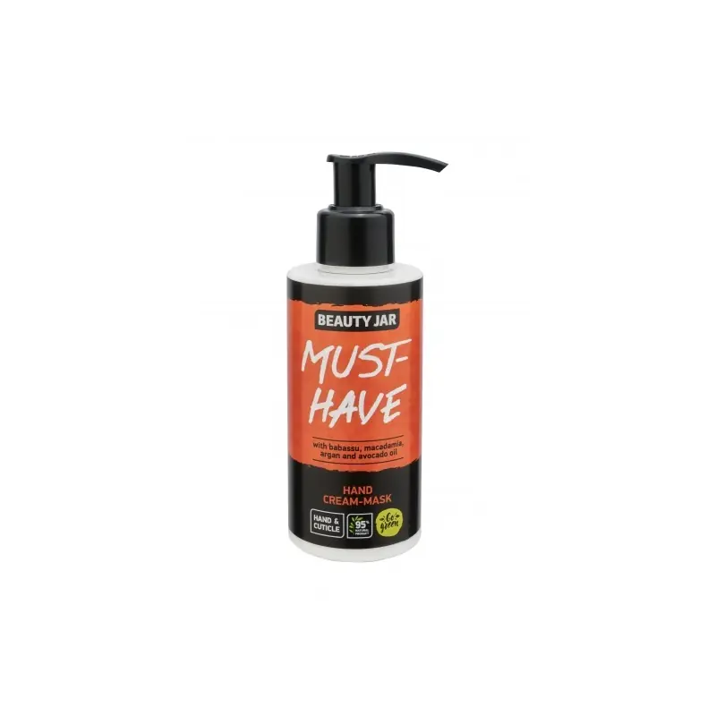 Rajoitettu Tarjous Beauty Jar Käsivoide naamio Must Have 150ml