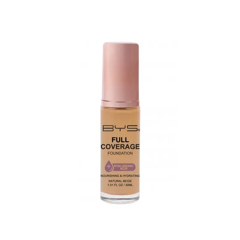 Alennettu Hinta BYS Meikkivoide Full Coverage Natural Beige 30ml