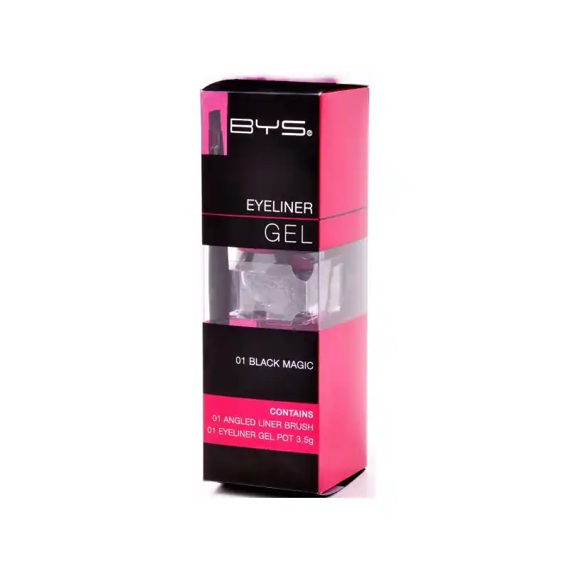 BYS Silmänrajaus geelimäinen Black Magic Halpa Hinta